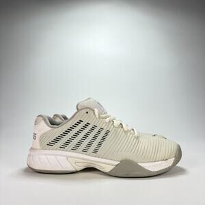 K-Swiss Hypercourt Express 2 Beige 86613-424-M LOW Tennis Shoes Youth Size 6